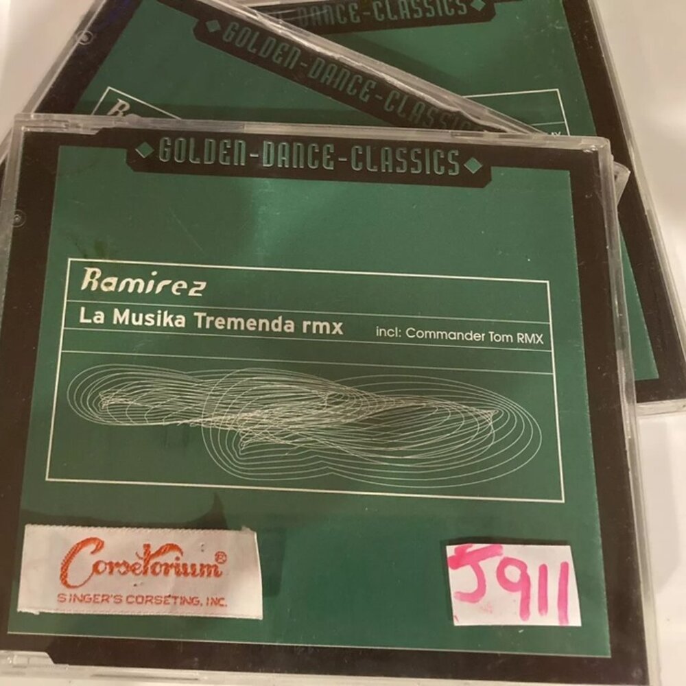 Ramirez ‎– La Musika Tremenda (Rmx) ZYX Music ‎– GDC 2128-8 CD, Maxi-Single New
